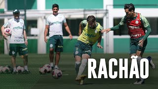 Treino técnico e rachão: veja como foi o domingo do Verdão