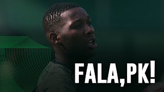 TV Palmeiras fala com Patrick de Paula antes do jogo contra o São Bento