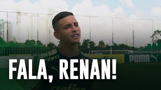 Verdão treina e Renan fala à TV Palmeiras