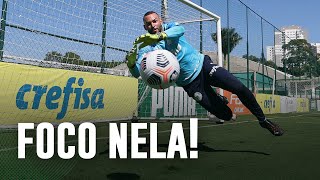 Verdão treina com a bola da Recopa Sul-Americana; assista