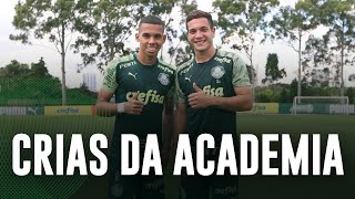 TV Palmeiras: Garcia e Fabinho, juntos do Sub-10 ao profissional