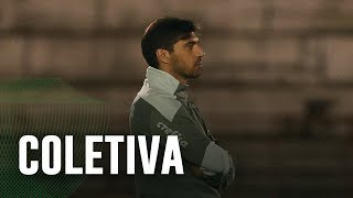 TV Palmeiras: coletiva do Abel após empate com o Botafogo-SP