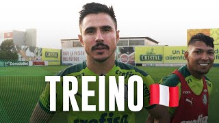 Veja como foi o treino do Verdão no Peru para a estreia na Libertadores