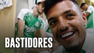 Assista aos bastidores da vitória sobre o Guarani