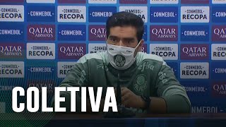 TV Palmeiras: coletiva de Rony e Abel após vitória na Argentina