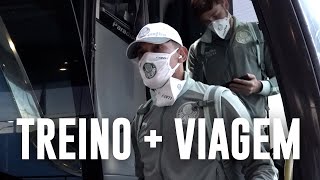 TV Palmeiras: Verdão treina e embarca para o Rio de Janeiro