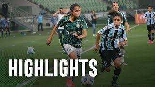 TV Palmeiras: gols e lances da vitória sobre o Grêmio pelo Brasileiro feminino