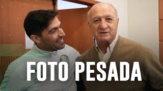 TV Palmeiras: veja como foi o encontro de Felipão com Abel Ferreira