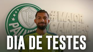 De volta, Matheus Fernandes passa por avaliações e fala à TV Palmeiras