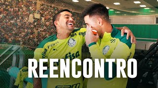 TV Palmeiras: Dudu reencontra o elenco e fala sobre liberação para jogar antes de agosto