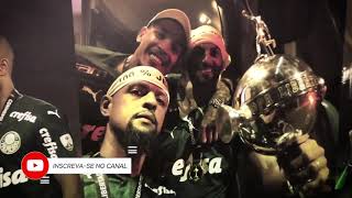 Vídeo: Felipe Melo mostra nova decoração do Allianz Parque