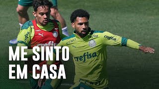 Matheus Fernandes fala sobre readaptação no Palmeiras