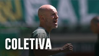TV Palmeiras: coletiva de Vitor Castanheira após derrota para o Cuiabá