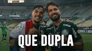 TV Palmeiras: Gómez e Luan celebram parceria dentro e fora de campo