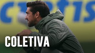 TV Palmeiras: coletiva do Abel após empate com o Juventude