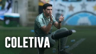 TV Palmeiras: coletiva do Abel após vitória sobre o Grêmio