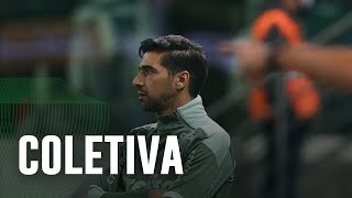 TV Palmeiras: coletiva do Abel após vitória sobre o Deportivo Táchira