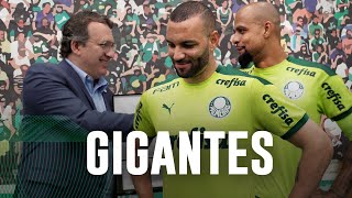 Felipe Melo recebe homenagem pelo gol 400 no Allianz Parque, e Weverton pelo jogo 200