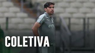 TV Palmeiras: coletiva do Abel após derrota para o Fortaleza