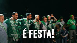 Veja como foi a primeira festa do Tri da Libertadores