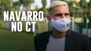 TV Palmeiras: Navarro assina com o Verdão e conhece o CT
