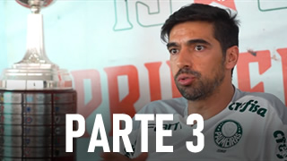 Caminho do Tri: Abel fala sobre a final contra o Flamengo