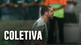 TV Palmeiras: coletiva do João Martins após vitória sobre o Cuiabá