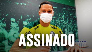 TV Palmeiras: Murilo conhece a Academia de Futebol e recebe as boas-vindas de Abel Ferreira