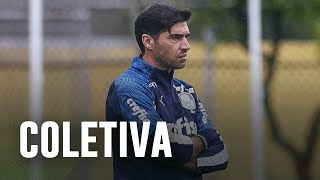TV Palmeiras: coletiva do Abel após empate com o São Bernardo
