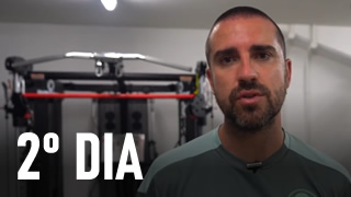 João Martins, auxiliar de Abel, fala sobre segundo dia de treinos em Abu Dhabi