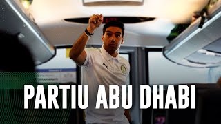 São Paulo-Abu Dhabi: veja como foi a viagem do Palmeiras