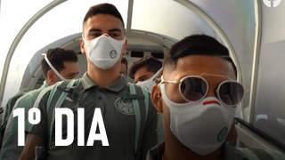 TV Palmeiras: veja como foi o primeiro dia do Verdão em Abu Dhabi