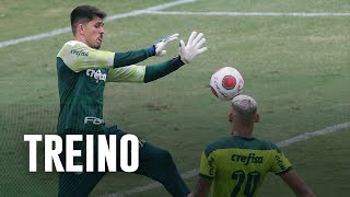 TV Palmeiras: com garotos do Sub-20, Verdão treina enfrentar o Santos
