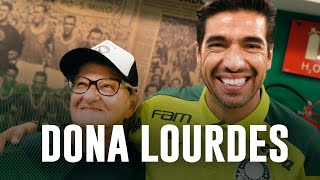 TV Palmeiras: Dona Lourdes assiste vitória sobre o Santos, conhece Abel Ferreira e elenco