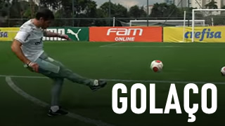 Treino do Palmeiras tem golaço de Abel; assista