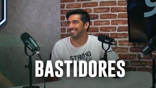 Veja os bastidores da entrevista do Abel ao podcast da Libertadores