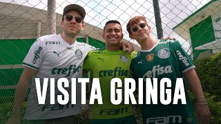 Ator da série Glee visita a Academia e revela como se tornou Palmeirense
