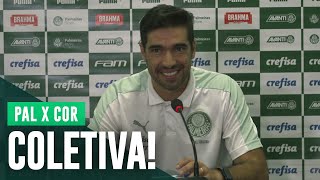 TV Palmeiras: coletiva do Abel após vitória sobre o Corinthians
