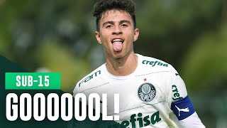 Sub-15 vence o Atlético Guaratinguetá por 9 a 2 pelo Paulista; assista aos gols
