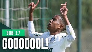 Estêvão marca 3 em goleada do Sub-17 pelo Campeonato Paulista; veja os gols