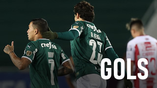 Assista aos gols de Raphael Veiga, Rafael Navarro e Murilo contra o Petrolero