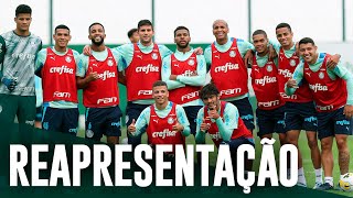 Veja como foi o treino de reapresentação do Palmeiras