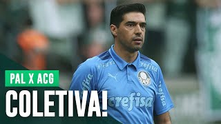 TV Palmeiras: coletiva do Abel após vitória sobre o Atlético-GO