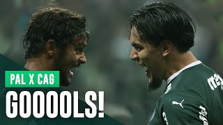 Assista aos gols de Zé Rafael, Gómez e Scarpa contra o Atlético-GO