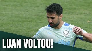 TV Palmeiras: treino de sexta-feira + papo com Luan