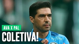 TV Palmeiras: coletiva do Abel após empate com Avaí