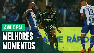 TV Palmeiras: gols e lances do empate com Avaí