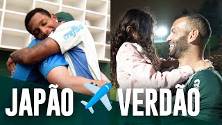 Weverton e Danilo chegam do Japão e fazem treino noturno para enfrentar o Botafogo