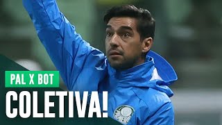 TV Palmeiras: coletiva do Abel após vitória sobre o Botafogo