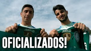 TV Palmeiras: os bastidores da apresentação de Merentiel e López